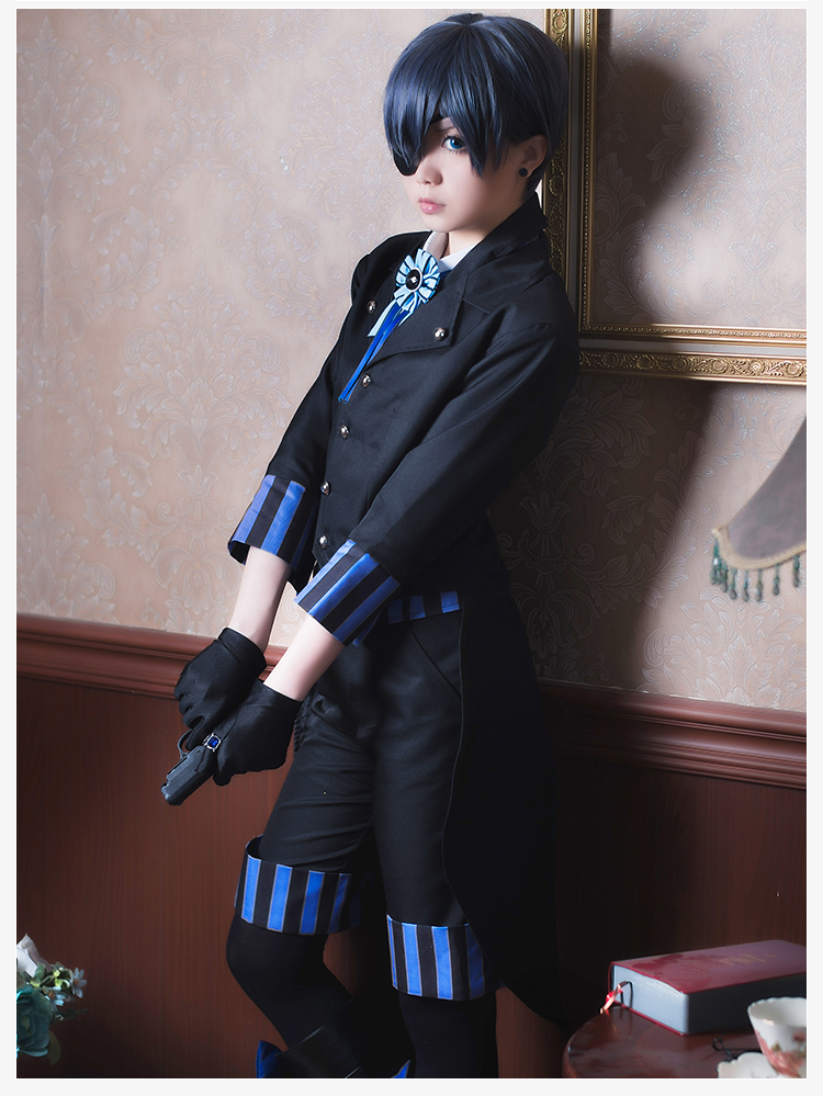 Black deacon cos serving Charles theater version of cosplay luxury passenger ship articles Cosplay Costume