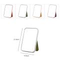 Folding Makeup Mirror Compact Foldable Desktop Mirror Easy To Use Cosmetic Makeup Bathroom Mirrors Makeup Beauty Tools