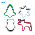 Stainless Steel Christmas Cookie Cutter with Comfort Grip