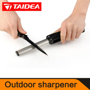 TAIDEA Outdoor Knife Sharpener fishing sharpener Professional Mini Knife Sharpener Carbide Knife Sharpening System Production