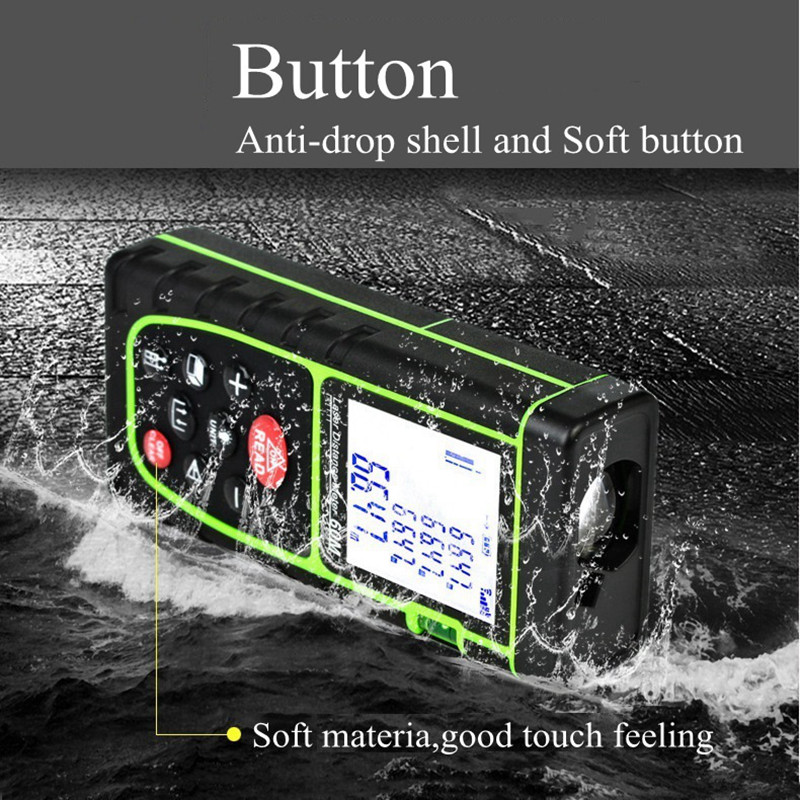 AMVOLTA Laser Rangefinder 100m 80m 60m 40m Laser Distance Meter Digital Trena Laser Tape Range Finder Build Measure Device Ruler