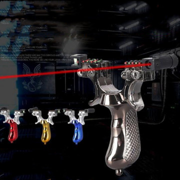 New product 98k laser slingshot high precision outdoor quick press precision infrared slingshot shooting hunting slingshot shoot