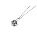 Saint Benedict Medal Pendant San Benito Necklace silver color Charm Stainless Steel Jewelry In 20inch 24inch Chain Link