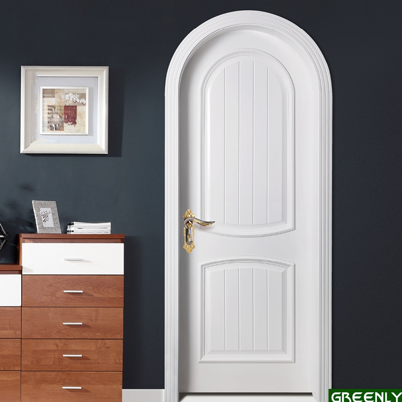 Classic White Wooden Door