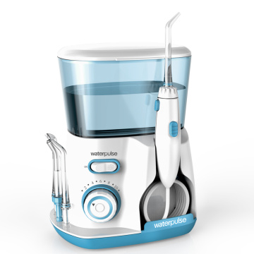 Waterpulse V300G Oral Irrigator 5pcs Tips Dental Water Flosser Water Floss 800ml Oral Hygiene Dental Flosser Water Flossing V300