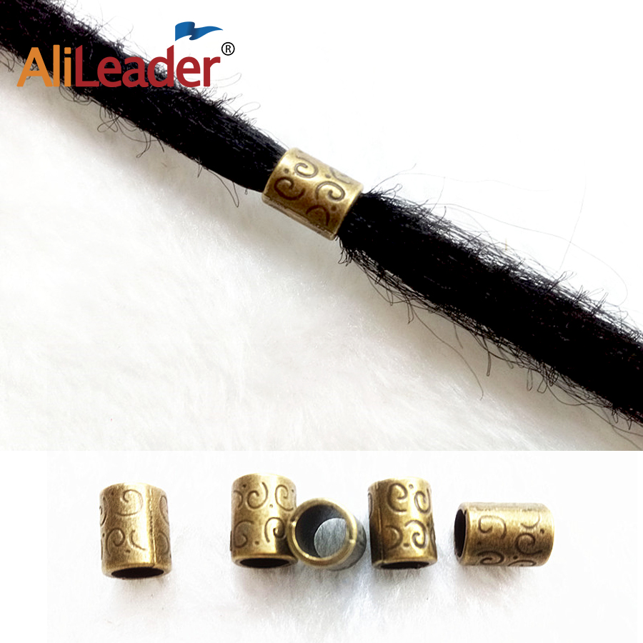 New Products Metal Hair Ring Accessories For Dreadlocks Dreads Beads For Hair Extension Copper Bead/ Cuffs/ Clips For Wig