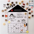 A3 Soft Magnetic Whiteboard Magnet Erase Board Drawing Refrigerator Calendar Pen