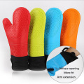 1PC Silicone Heat-Resistant Oven Mitts Baking Barbecue Gants Silicone Kitchen Microwave Mittens Oven Glove Non-Slip Gloves