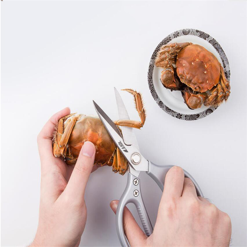 Youpin Liren Stainless Steel Scissors knife Kitchen Sharp Shears Fruits/Meats/Leaves Trimmer Flexible Rust Prevention Clippers