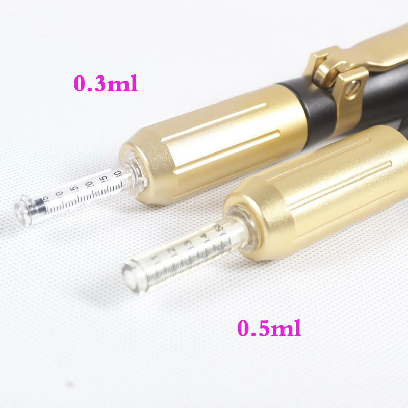 0.3/0.5ml ampoule use with syringes hold the hyaluronic acid lip filler for hyaluron pen Atomizer gun no needle lip injections
