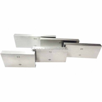 Precision 10mm 20mm 30mm 40mm 50mm 100mm Block Gauge Measure Gage Block Steel Square Gage Measure Vernier Caliper Micrometer