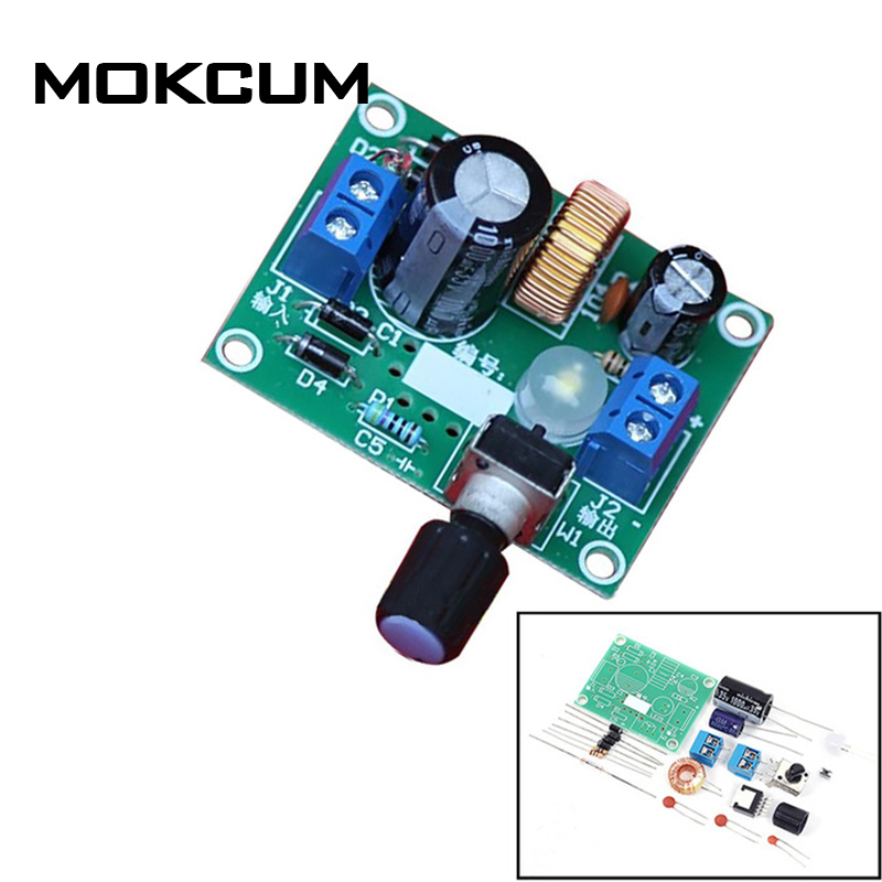 LM2596 Adjustable Voltage Stabilizer Precise Buck Step Down Power 3.2-40V to 1.23-35V Power Board Module Voltage Regulator