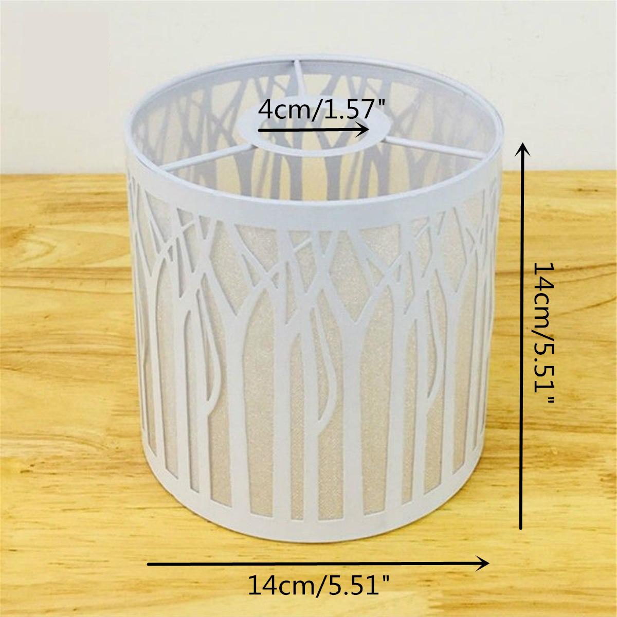 Metal Lampshade Forest Water Cube Design Lamp Cover Table Ceiling Pendant Light Shade Lighting Accessories Decoration 2 Styles