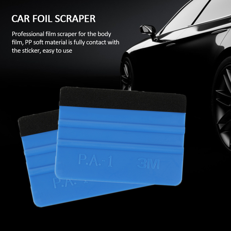 99*72mm Auto products vinyl Car Wrap soft 99 Felt Edge Scraper Felt Squeegee car stickers Decal Wrap Applicator Cleaning Tools