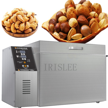 220vBest Sale Cocoa Bean Chickpea Macadamia Nut Roasting Machine Peanut Almond Cashew Nuts Roaster Machine1pc