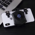 Mini cooling pad smartphone cooling fan for smartphone gamepad mobile with cooler portable rechargeable battery air cooling fan