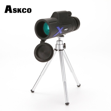 Excellent Askco 20x50 Monocular Telescope Bak4 Prism Optics Outdoor Camping Hunting Binoculars Bird Watching Travel Telescope
