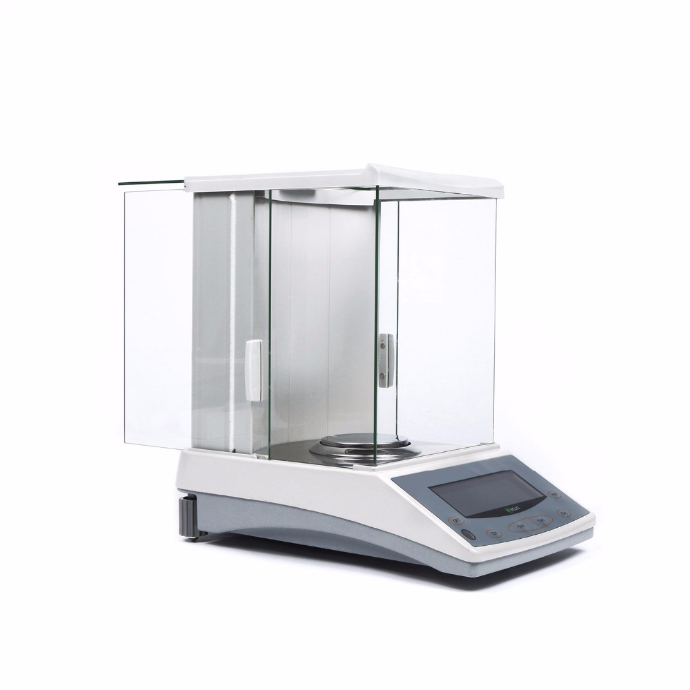 U.S. Solid 220 x 0.0001 g 0.1mg Lab Analytical Balance Digital Electronic Precision Weight Scale CE