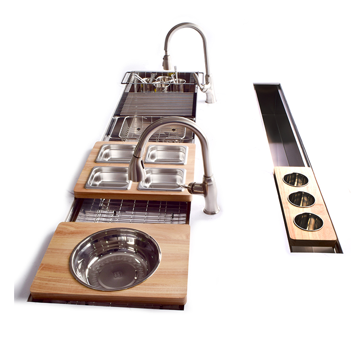 stainless steel kitchen sink