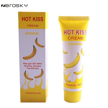 Zerosky Cream Banana Flavor Body Lubricate Oil Stimulating Gel Monogatari Silk Touch Anal Lubricant Adult Sex Toys