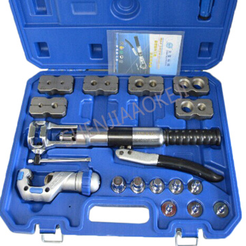 1PC Wk - 400 Portable Refrigerant Pipe Hydraulic Tool Expander & Flaring Instrument Copper Pipe Hydraulic Pipe Expander Tool Set