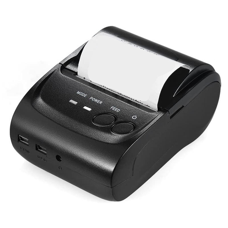 Mini Portable Wireless USB Thermal Printer Receipt Ticket POS Printing for IOS Android Windows(US Plug)