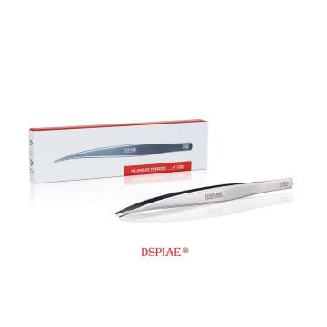 DSPIAE AT-Z02 HG Angled Tweezers Flat-Tipped Tweezer Modeling Hobby Craft Tools Accessory
