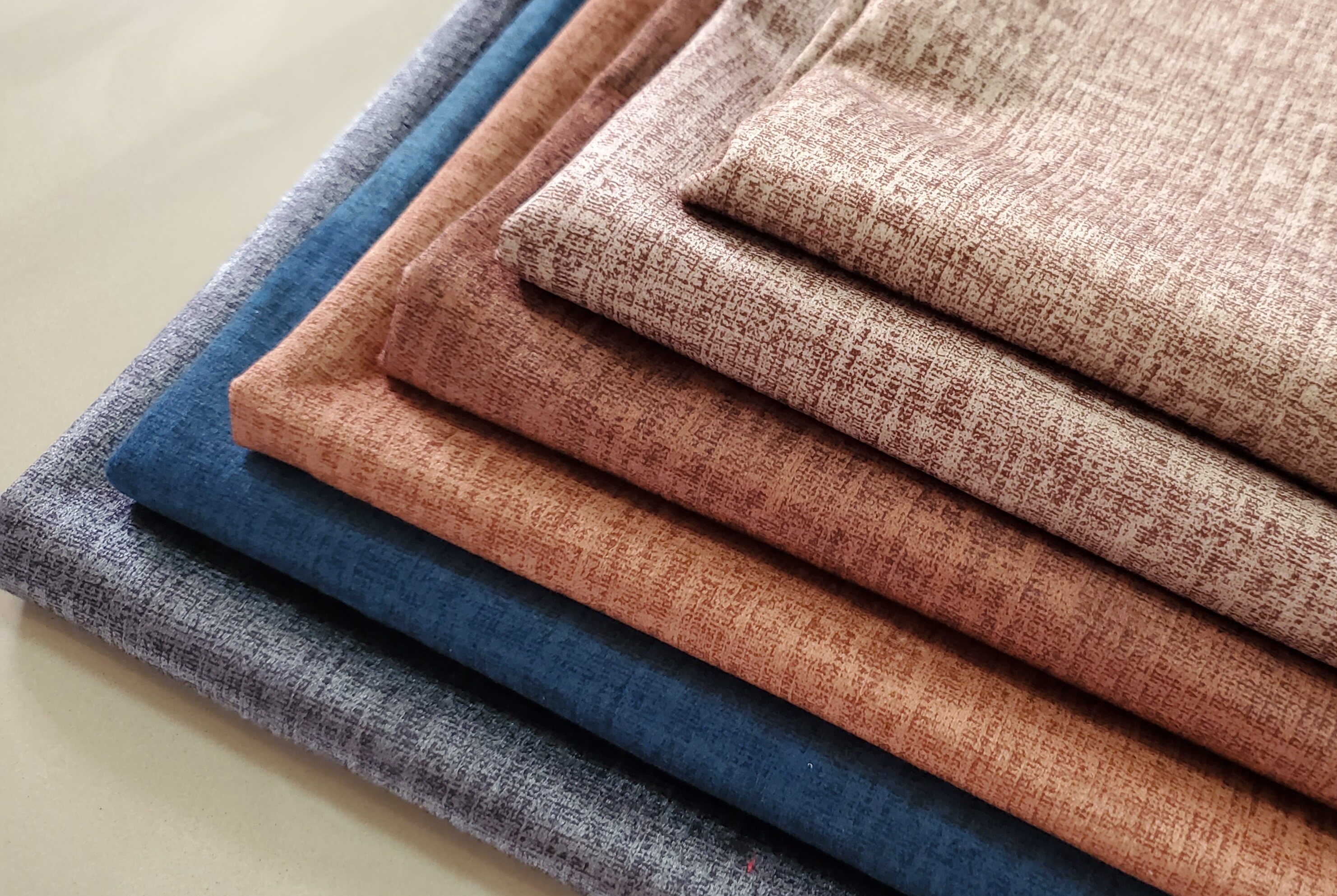 Fine Grain Printed Holland Velvet e