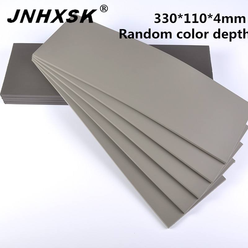 330*110*4mm 1 pcs grey flash stamp pad laser rubber sheet photo-sensitive plate materials self-inking stamping making