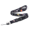 E2226 Nutural Space Simple Multi-function Mobile Phone Strap Tags Neck Lanyards for key ID Lanyards Badges Neck Straps webbing