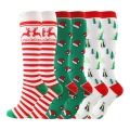 Christmas Pattern Sport Compression Socks Nursing Stockings Sports Running Nylon Socks Festival Gift