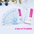 Zimeishu silver-ion feminine hygiene medicated pads gynecological cure care pad yoni pearls medicine vaginal tampons