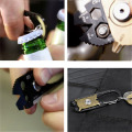 20 in 1 Pocket Camping EDC Gadget Portable Portable Mini Utility Multi Tool Keychain Multifunctional Key Ring Outdoor Tools