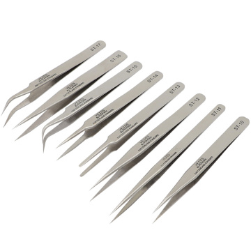 VETUS Stainless Steel Eyebrow Tweezer False Eyelash Extension Tools Repair Hyperfine all for building eyelash nails Tweezers