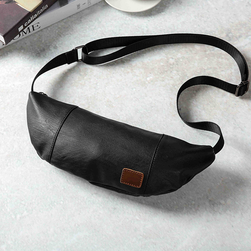 2020 New Fashion Trend Men Waist Bags Black Large Capacity Chest Bag Male Casual Travel Crossbody Shoulder Bag Unisex Fanny Pack