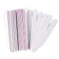 5pcs Nail File 100/180 Double Side Nail Sanding Buffer Manicure UV Gel Polishing Grinding Grey Sandpaper Nail Files Tools JI864