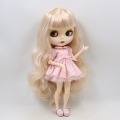 ICY DBS Blyth doll 1/6 toy joint body white skin matte face 30cm naked doll random eyes colors