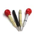 New Automatic Center Punch Spring Loaded Marking Hole Carbon Steel Body Gold Color/Silver Color Optional