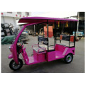 6-7 Passengers Transport Electric Solar Tricycle DumperTaxi Rickshaw Three Wheels Cabin Tuk Tuks