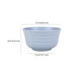 4pcs Wheat Straw Plastic Cereal Bowls Dinnerware Set/Reusable Dinner Plate/Eco Friendly-Dishwasher & Microwave Safe
