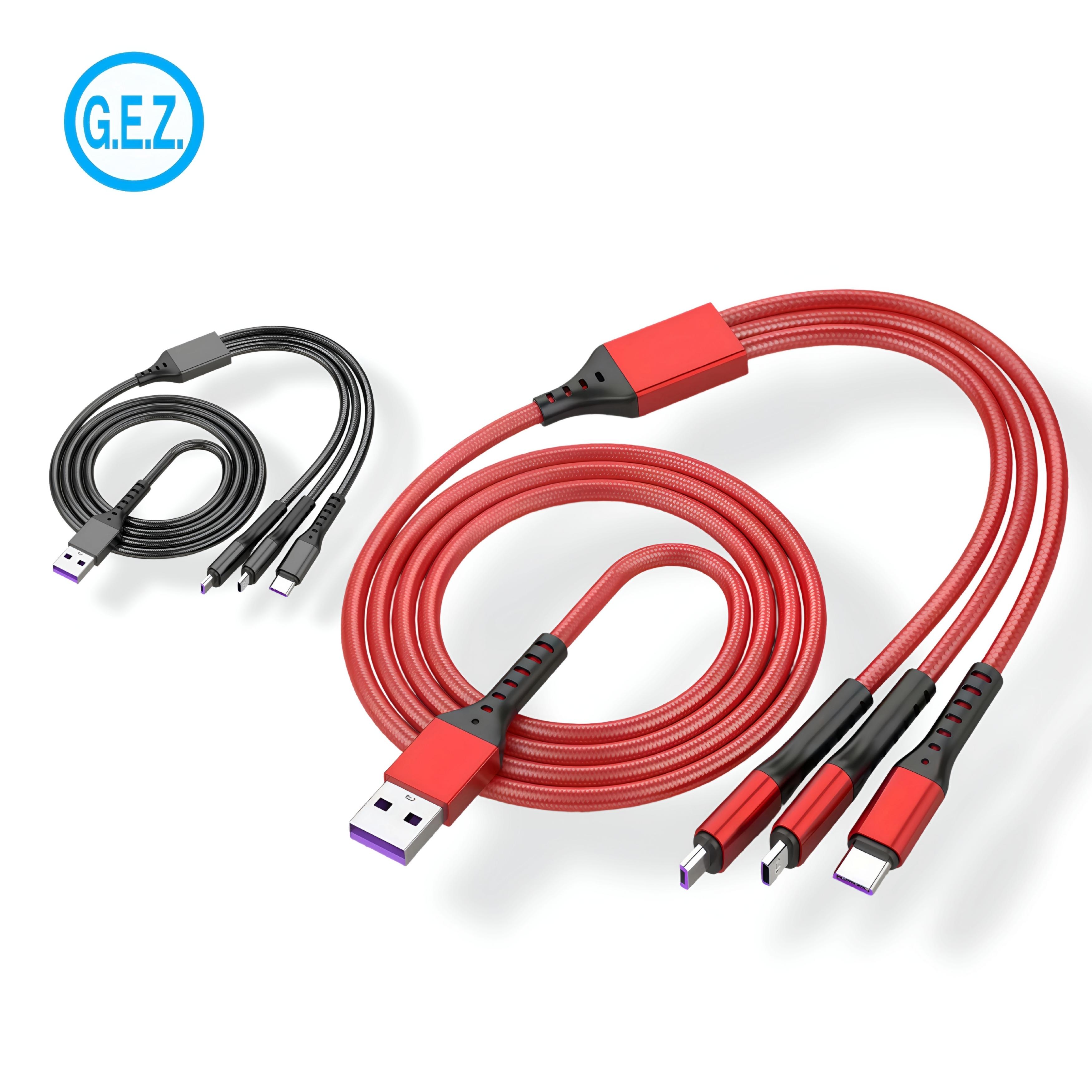 Fast Charging 3-in-1 Braided Data Cable (1)(1)