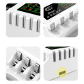 1pc 4 Slots Battery Charger Smart Rechargeable Battery Chargers 2 Colors For AA/AAA Ni-MH/Ni-Cd Rechargeable Battery