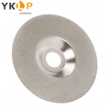 5" 125mm Electroplated Diamond Cutting Disc Grinding Wheel for Glass 150 Grit