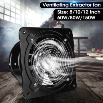 Industrial Ventilation Kitchen Toilet Exhaust Fans Extractor Metal Exhaust Commercial Air Blower Fan Axial Fan 4