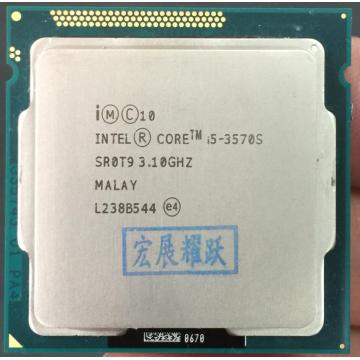 Intel Core i5-3570S I5 3570S Processor PC Computer Desktop CPU (6M Cache, 3.1GHz) LGA1155 Desktop CPU Quad-Core CPU