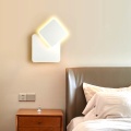 6W Creative LED Wall Lamp 360 Degree Rotatable Indoor Bedside Wall Light for Home Stairs Living Room Bedroom Modern Decoration