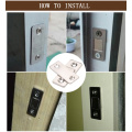 JZPENG 16pcs / 8Set magnetic door closer door lock latch door magnet furniture cabinet screw ultra thin