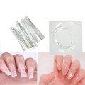 Hot 1m/1.5m/2m Nail Art Fiberglass for UV Gel DIY Nails White Acrylic Nail Extension Tips With Scraper Nail Spa Tool