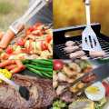21/7/6/4Pcs BBQ Accessories Stainless Steel BBQ Grill Tools Set Barbecue Grill Thermometer Set Case Grilling Cooking Kit