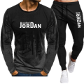 2020 Men's Sets T Shirts+pants Two Pieces Sets Casual Tracksuit Men/Women Jordan 23 suit print Tops+Pants Gyms Fitness trousers